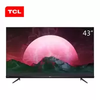 TCL 43V6 43英寸液晶电视机 4K超高清 超薄 全面屏 人工智能 智慧屏
