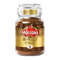 荷兰进口 摩可纳Moccona 深度烘焙冻干速溶咖啡 无蔗糖黑咖啡 200g