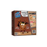 亿滋趣多多大块曲奇饼干黑巧克力味速食营养早餐网红休闲零食144g