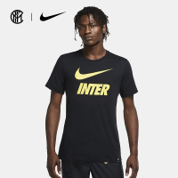 Nike国米20-21赛季新品国际米兰男子短袖足球上衣CD0405-010系列短袖男士训练T恤