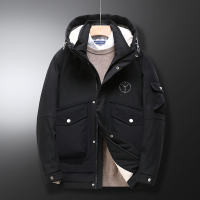 鸭鸭(yaya) 冬季男士羽绒服休闲时尚短款连帽潮流保暖冬装外套