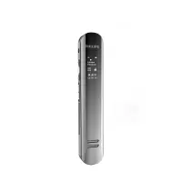 飞利浦(PHILIPS)录音笔VTR5200学生学习上课培训专业高清降噪商务会议采访双麦克风数码录音笔 锖色
