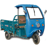 STK 电动三轮车车棚雨篷遮阳挡雨篷前车头棚快递驾驶棚电瓶三轮车蓬加厚塑料雨棚车 红色