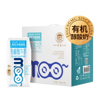 圣牧有机常温酸牛奶(升级装)205g*12包/箱