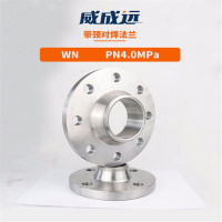 威成远 WN PN4.0 DN450 钢制对焊高压法兰高颈碳钢焊接法兰盘97新标法兰