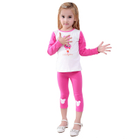 欧麦贝贝女童米奇星多多七分打底裤M0068