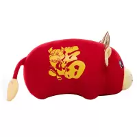 鸿运牛年吉祥物公仔30cm50个起购