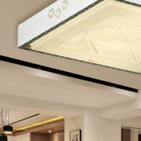 (五金工具)FSL 佛山照明 现代简约led吸顶灯长方形无极调光客厅灯房间卧室灯 LED90W无极