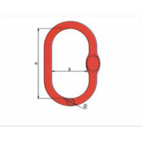 (五金工具) 多来劲 09053616 欧式强力环 额载11.2T