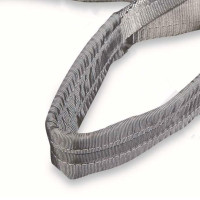 （五金工具） 多来劲 0561 9852 01 扁平吊带 4T×1m 灰色