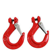 (五金工具) 多来劲 09076206 羊角带舌吊钩 额载1.12T