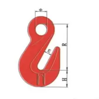 (五金工具) 多来劲 09076516 眼形带翅抓钩 额载8.0T
