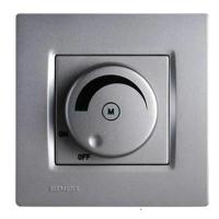 (五金工具) 西门子 SIEMENS 灵动调速开关5UH87213NC02灵动金属银调速开关(25-400VA)(包装数