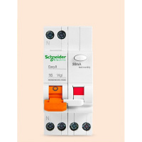 （五金工具）单级带漏电16A E9 系列施耐德