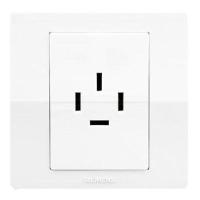 (五金工具) 西门子 SIEMENS 悦动三相四线面板插座5UB80453NC01悦动雅白一位16A三相四线插座(包装数