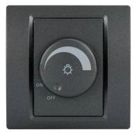 (五金工具) 西门子 SIEMENS 5UH8722-3NC03 灵动调光开关5UH87223NC03灵动金属黑调光开关