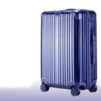 777(THREE SEVEN)26寸行李箱蓝色学生密码箱男女行李箱 单个装