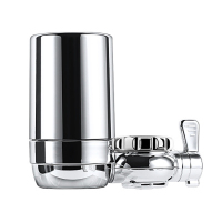 企购优品 双滤芯去余氯净水器 厨房水龙头净水器 自来水处理过滤器