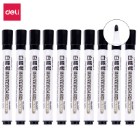 得力(deli)白板笔 黑色10支/盒6817 办公用品
