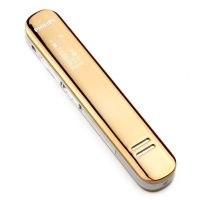 飞利浦(Philips)VTR5200 8G远距高清声控降噪商务会议迷你MP3播放器飞利浦录音笔微录音棒录音器 金色