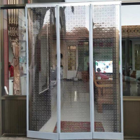 PVC磁吸门帘5.3x3.15 m 16.7平方 配重个数11 （含龙骨）