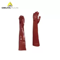 代尔塔(DELTAPLUS) ZQ超长巴斯夫PVC防化手套 201601