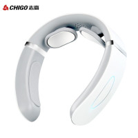 志高(Chigo)U型枕颈椎按摩器 肩颈按摩仪 脉冲热敷肩颈仪G-AM109