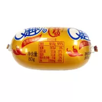 [家乐福商品] 双汇Q趣儿(香辣风味香肠)80g 40/箱[家乐福商品]