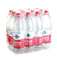 农夫山泉 天然饮用水1.5L*12瓶/整箱 弱碱性饮用天然水大瓶装 单个地址50箱起送