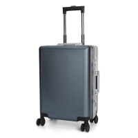 瑞世铝框万向轮拉杆箱男20寸旅行箱登机箱行李箱女SN7613 单个装