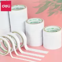 得力30402棉纸双面胶带1*16