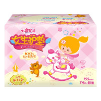 七度空间(SPACE 7) 护垫纯棉表层迷你无香型护垫18片装(单位:包)