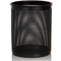 得力909笔筒(黑)(只)..