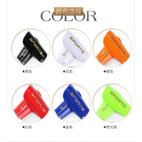 足球护腿板护具带孔透气