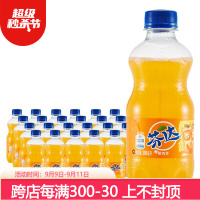 可口可乐（Coca-Cola）  芬达碳酸饮料橙味汽水 300ml*24瓶整箱 