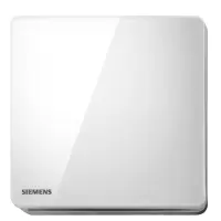 西门子(SIEMENS)开关插座面板 一开多控 中途开关 睿致系列象牙白钛银睿智