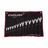力易得(ENDURA) 13件碳钢两用凸筋扳手 E1512