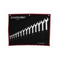力易得(ENDURA) 14件套英制凸筋两用扳手 E1515