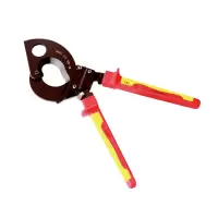 力易得(ENDURA) VDE双色绝缘棘轮式电缆剪 32mm E5403