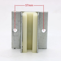 适用于通力电梯导靴 对重副轨导靴 空心导轨 靴衬 80mm*16mm