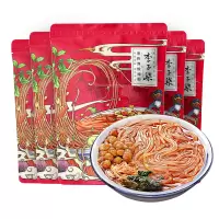 李子柒薯你弹酸辣粉袋装红薯粉四川粉丝米线方便速食食品252g*5袋