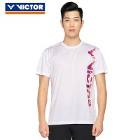 [健芬欣]威克多(VICTOR)胜利羽毛球服 威克多夏季运动T恤男女款短袖速干上衣