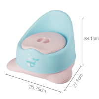 茶花(CHAHUA) 352001 痰盂尿盆儿童马桶便盆移动马桶坐便器 蓝色