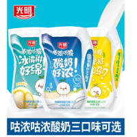 光明咕浓咕浓轻巧包风味酸牛奶芒果芝士味180g