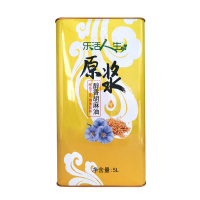 乐活人生醇香胡麻油5L(铁桶)