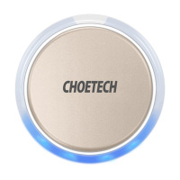 [精选]CHOETECH T517 环形光感无线充电器(颜色随机)