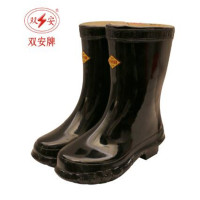 双安 高压30KV绝缘靴 电工靴 耐磨防滑橡胶雨靴