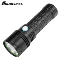 THANOS 手电筒 USB充电 铝合金 强光手电 SST20灯珠 LED远射-强光手电筒 CF9711