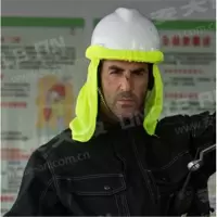 安大叔(uncle-an)HF140荧光黄 防晒帽套 荧光黄