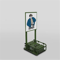 起倒靶机能够进行移动靶的训练项目,使得传统靶机变得不在单一,训练项目亦能多样化